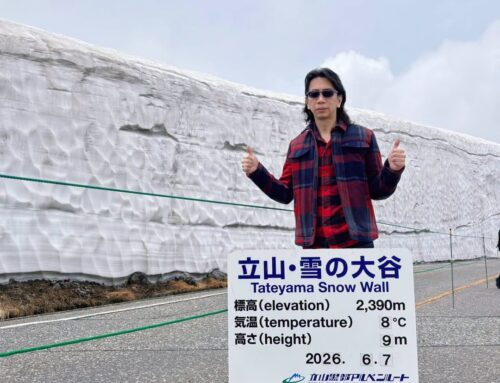 六月初，立山黑部雪牆…