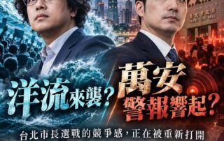 洋流來襲，為何「萬安警報」開始響起？從七個角度看懂台北市長選戰
