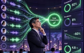 AI 客服真正的 KPI，不是「像不像人」，而是「事情有沒有辦完」