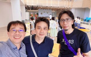 相約不如偶遇之 國立陽明交通大學 醫工系 賴穎暉主任 與 國立台北護…