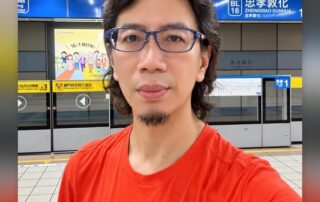 今天出門，難得不穿傑神紫…哈哈哈😆